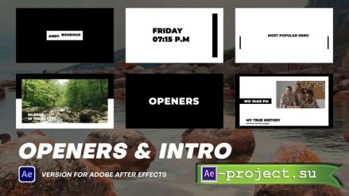 Videohive -  Dynamic Openers and Intro - 45804093 - Project for After Effects