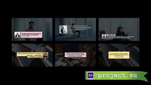 Videohive - Quotes Titles | After Effects - 45806217 - Project for After Effects