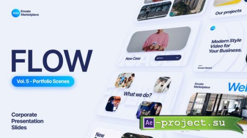 Videohive - Flow - Portfolio Scenes Pack - 45803682 - Project for After Effects