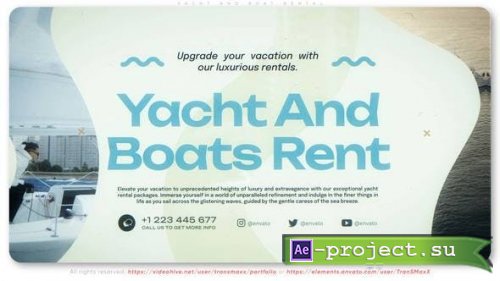 Videohive - Yacht and Boat Rental - 45822106 - Project for After Effects
