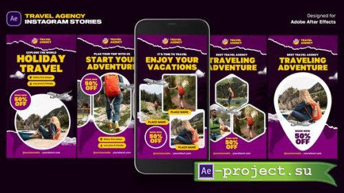 Videohive - Travel Agency Instagram Stories - 45833546 - Project for After Effects