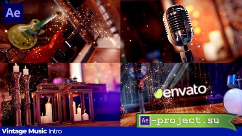 Videohive - Vintage Music Intro - 45851402 - Project for After Effects