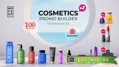 Videohive - Cosmetics Promo Builder - 27750938 - Project for After Effects