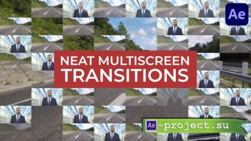 Videohive - Neat Multiscreen Transitions for After Effects - 45856360 - Project for After Effects