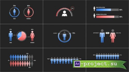 Videohive - People & Human Infographic - 45809264 - Project for After Effects