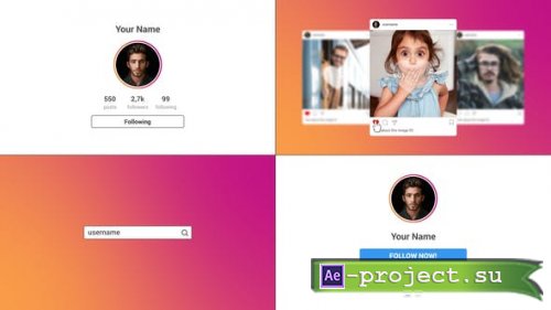 Videohive - Instagram Promotion - 45824024 - Project for After Effects
