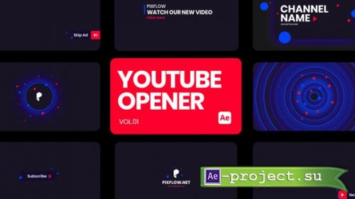 Videohive - Youtube Pack 01 for After Effects - 45882431 - Project for After Effects