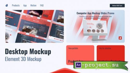 Videohive - Website Mockup - 45876718 - Project for After Effects