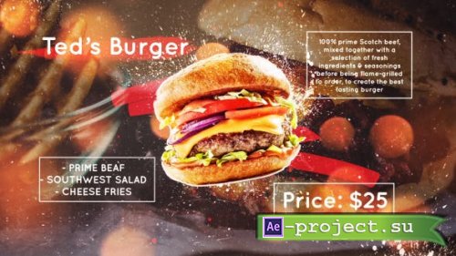Videohive - Yummy Food Slideshow - 20986880 - Project for After Effects