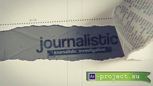 Videohive - Project Journalistics - 45872651 - Project for After Effects