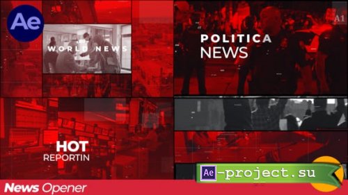 Videohive - News Opener - 45899311 - Project for After Effects