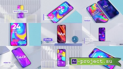 Videohive - Minimalistic App Promo - 45905355 - Project for After Effects