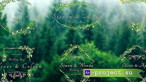 Videohive - Wedding Titles 45945660 - Project For Final Cut Pro X