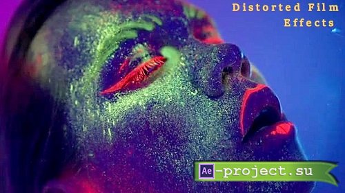 Videohive - Distorted Film Effects 46028962 - Project For Final Cut & Apple Motion