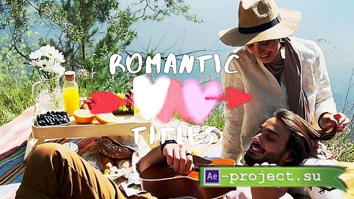Videohive - Romantic Titles 46119828 - Project For Final Cut & Apple Motion