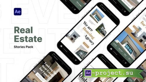 Videohive - Real Estate Stories Pack Video Display After Effect Template - 44947741 - Project for After Effects