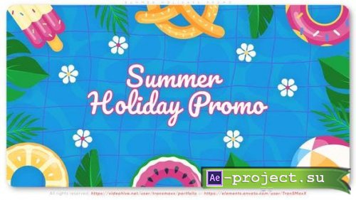Videohive - Summer Holidays Promo - 45918981 - Project for After Effects