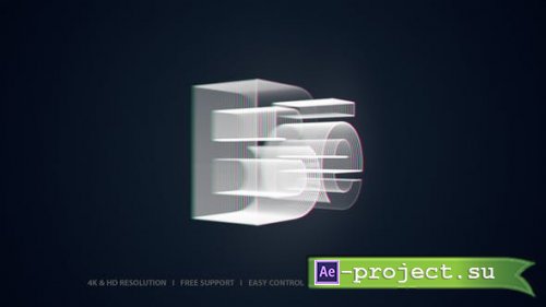 Videohive - Glitch Logo Reveal - 45935817 - Project for After Effects