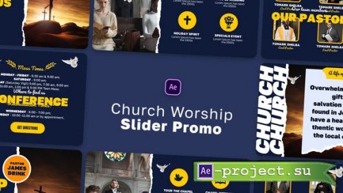 Videohive - Church Worship Slide Promo - 45935363 - Project for After Effects