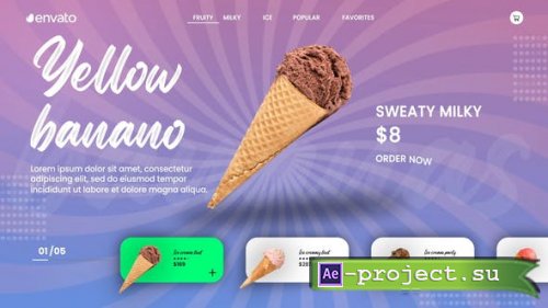 Videohive - Ice Cream Promo - 45924831 - Project for After Effects