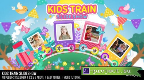Videohive - Kids Train Slideshow - 45919011 - Project for After Effects