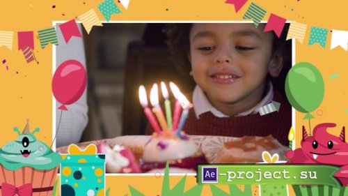 Videohive - Happy Birthday Slideshow2 - 42845507 - Project for After Effects