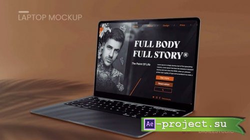 Videohive - Laptop Screen Display Promo Mockup - 44591595 - Project for After Effects