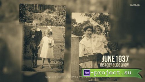 Videohive - History Slideshow - 45799993 - Project for After Effects