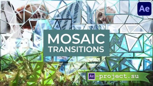 Videohive - Mosaic Transitions for After Effects - 45936177 - Project for After Effects