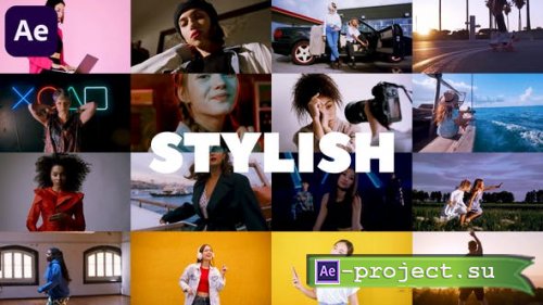 Videohive - Rhythmic Stylish Opener & Slideshow - 45923650 - Project for After Effects
