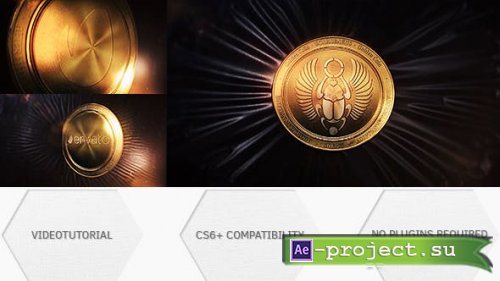 Videohive - Golden Coin - 19455238 - Project for After Effects