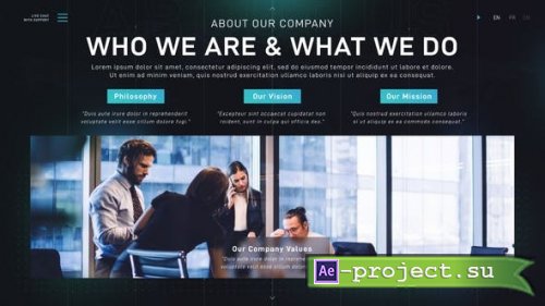 Videohive - Corporate Dark Promo - 45988100 - Project for After Effects