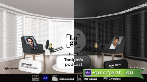 Videohive - Podcast Intro - 45959812 - Project for After Effects