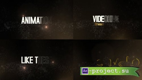 Videohive - Cinematic Text Title Animation - 45984133 - Project for After Effects