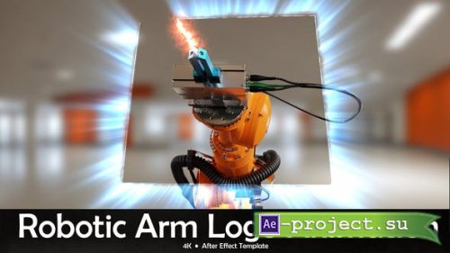Videohive - Robotic Arm Logo Animation - 44827049 - Project for After Effects