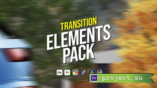 Videohive - Transition Elements Pack - 45395125 - Project for After Effects & Premiere Pro