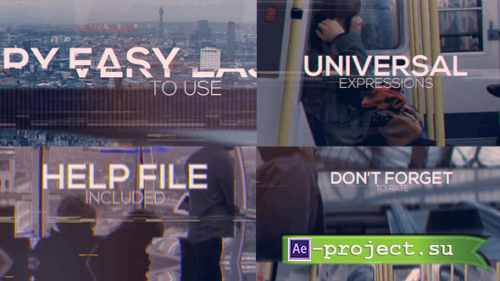 Videohive - Modern Glitch Opener - 21451819 - Project for After Effects