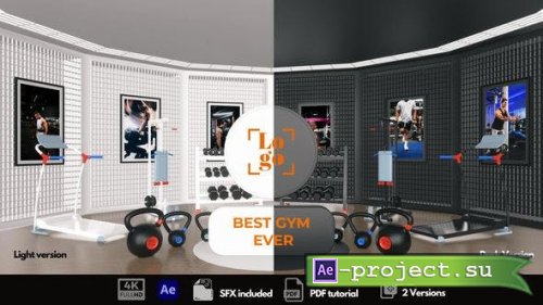 Videohive - Gym Logo Reveal - 46003650 - Project for After Effects