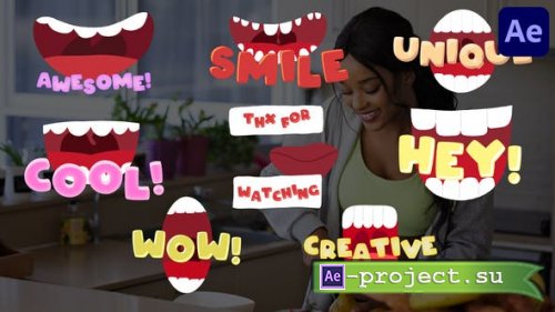 Videohive - Mouth Titles | After Effects - 45979948 - Project for After Effects