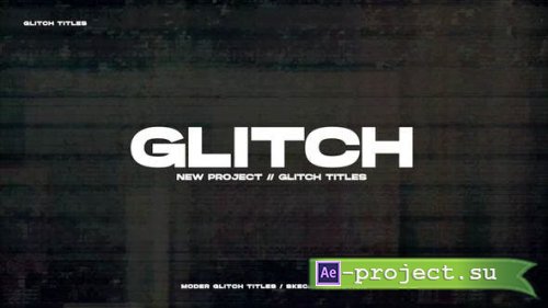 Videohive - Glitch Titles | After Effects - 46024687 - Project for After Effects