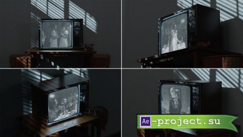 Videohive - Old TV | Historical Opener - 46054605 - Project for After Effects