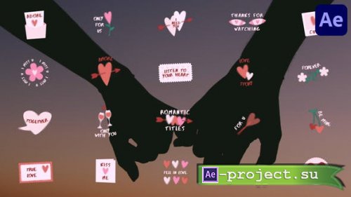 Videohive - Romantic Titles | After Effects - 46021615 - Project for After Effects