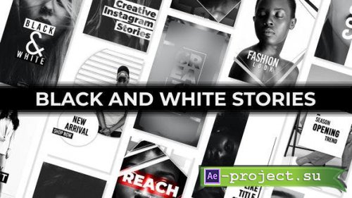 Videohive - Black&White Stories - 46028691 - Project for After Effects