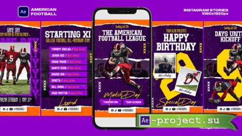 Videohive - American Football - 46060211 - Project for After Effects