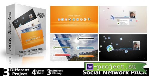 Videohive - Social Network PACK - 4202972 - Project for After Effects
