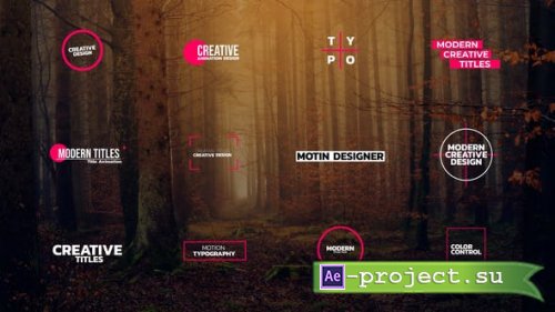 Videohive - Minimal Titles - 46060363 - Project for After Effects
