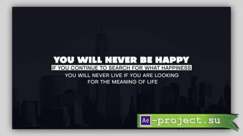 Videohive - Kinetic Titles - 46067976 - Project for After Effects