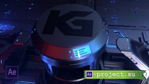 Videohive - Laser Machine Logo - 32491910 - Project for After Effects