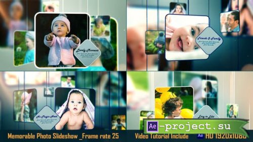 Videohive - Memorable Photo Slideshow - 45595377 - Project for After Effects