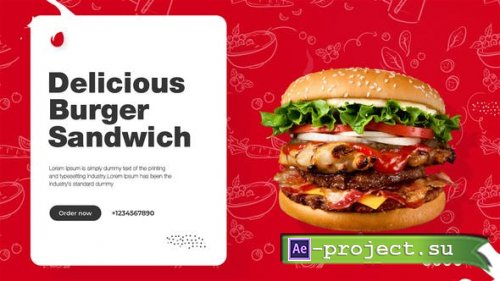 Videohive - Food Slideshow - 45945650 - Project for After Effects